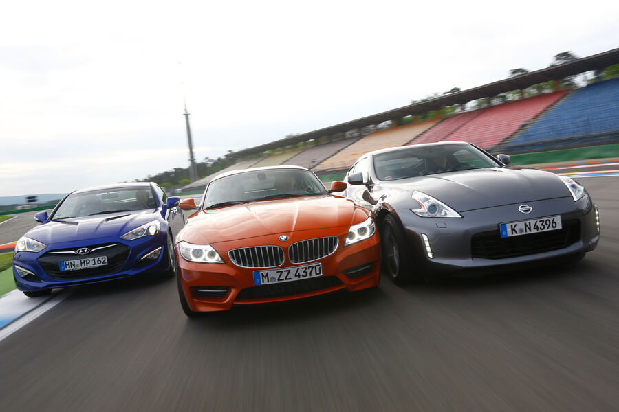 Bmw z4 35is vs nissan 370z #10