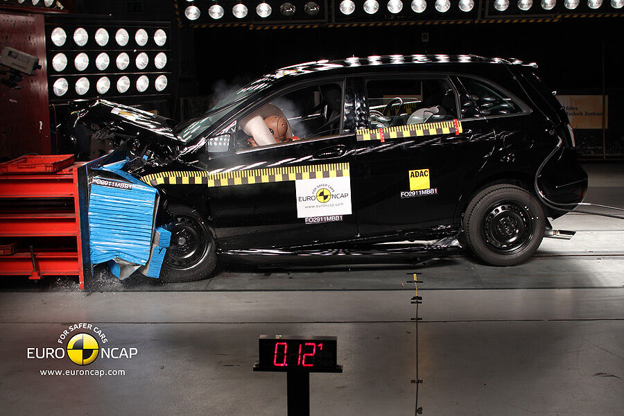 Crash test mercedes b klasse #2