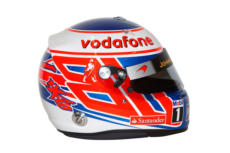 Jenson Button Helm 2013