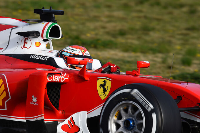 Kimi Räikönen - Ferrari - Formel 1-Test - Barcelona - 3. März 2016