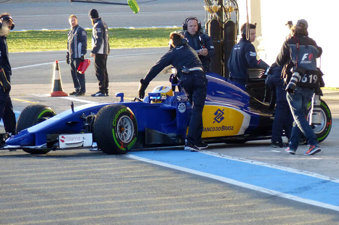 Marcus-Ericsson-Sauber-Formel-1-Test-Jer