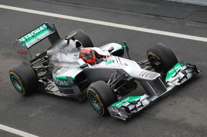 Schumacher formel 1 mercedes #7