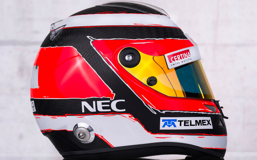 Nico Hülkenberg Helm 2013