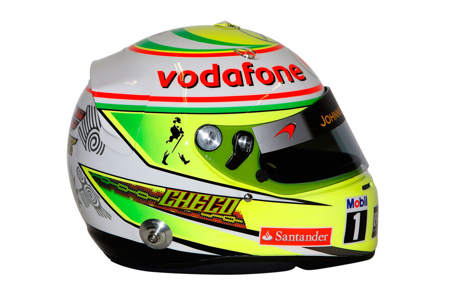 Sergio Perez Helm 2013