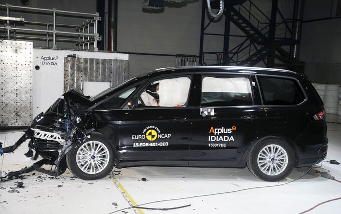 Euro ncap crash test ford galaxy #2